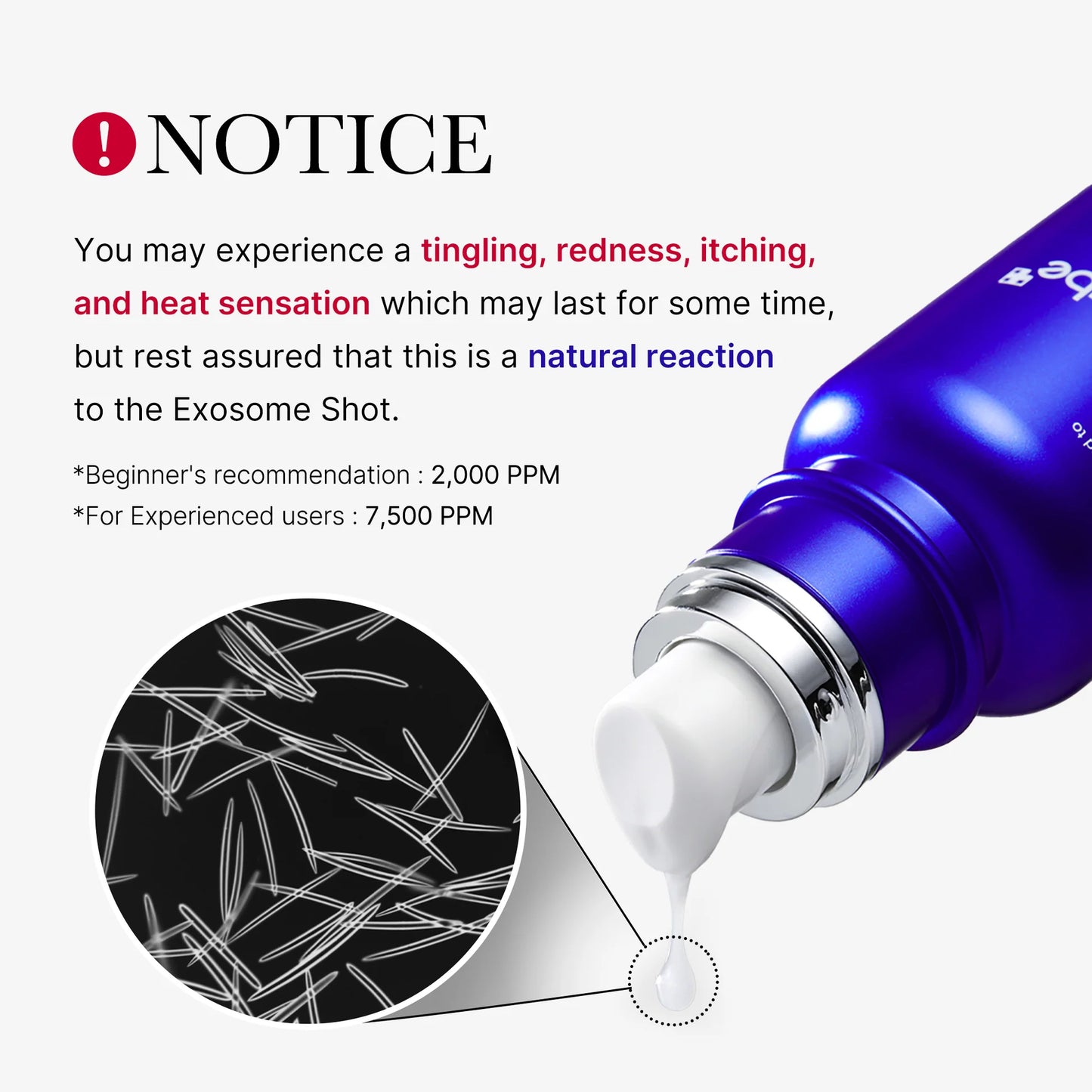 One Day Exosome Shot Pore Ampoule 7500